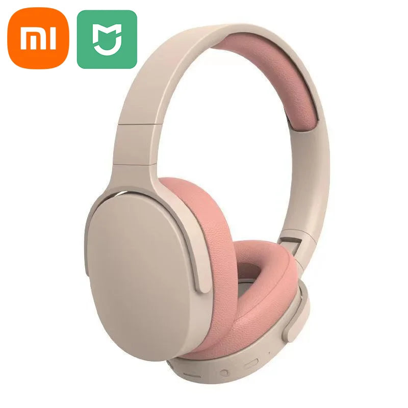 Xiaomi Mijia Fones de ouvido sem fio P2961 Bluetooth 5.3 Dobrável 9D HIFI Fone de ouvido