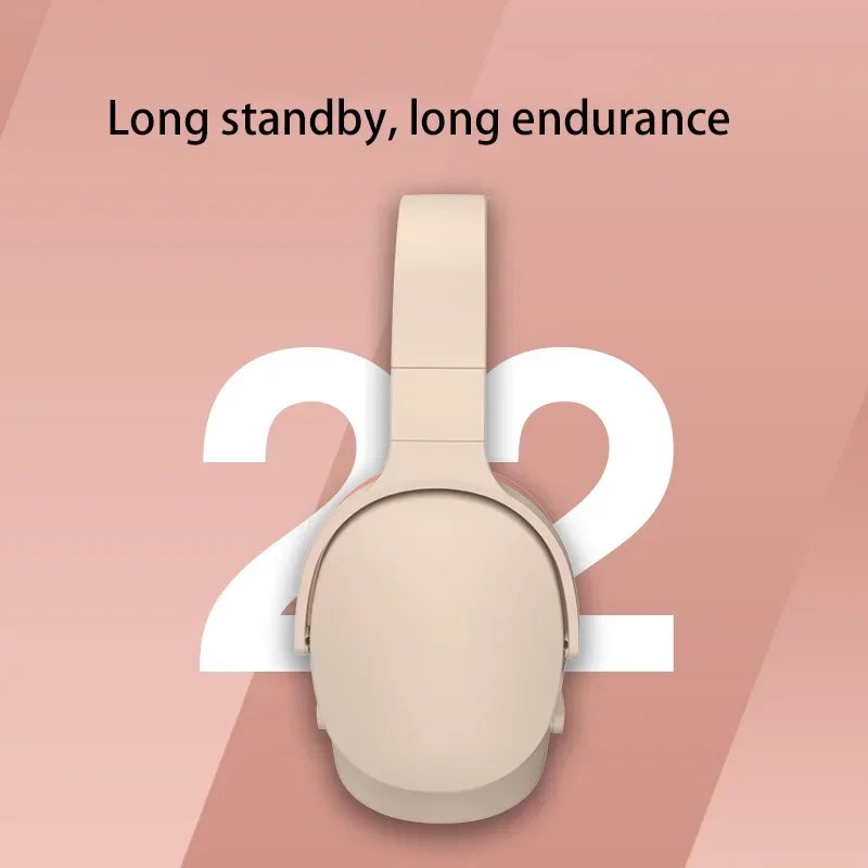 Xiaomi Mijia Fones de ouvido sem fio P2961 Bluetooth 5.3 Dobrável 9D HIFI Fone de ouvido