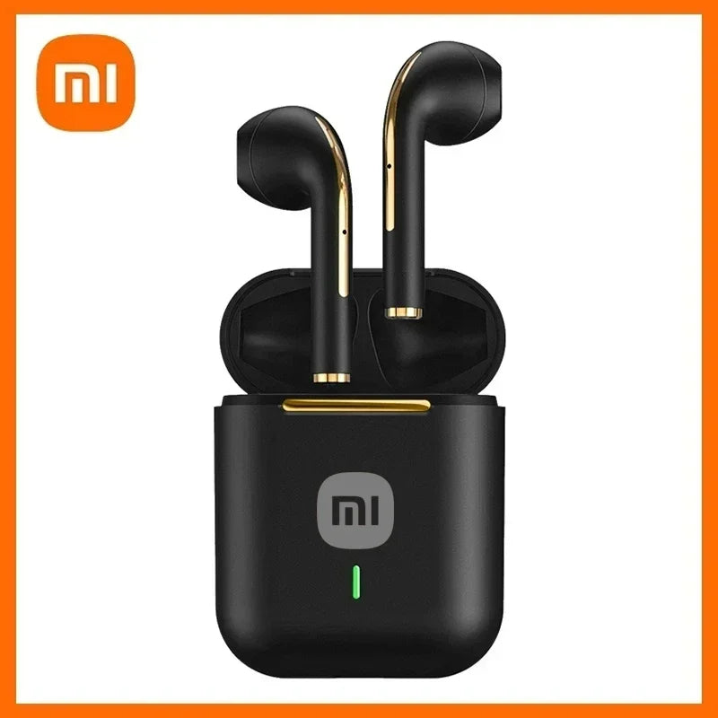 Fone de ouvido sem fio Xiaomi J18 com cancelamento de ruído, estéreo de alta fidelidade para jogos com microfone TWS, fones de ouvido intra-auriculares à prova d'água