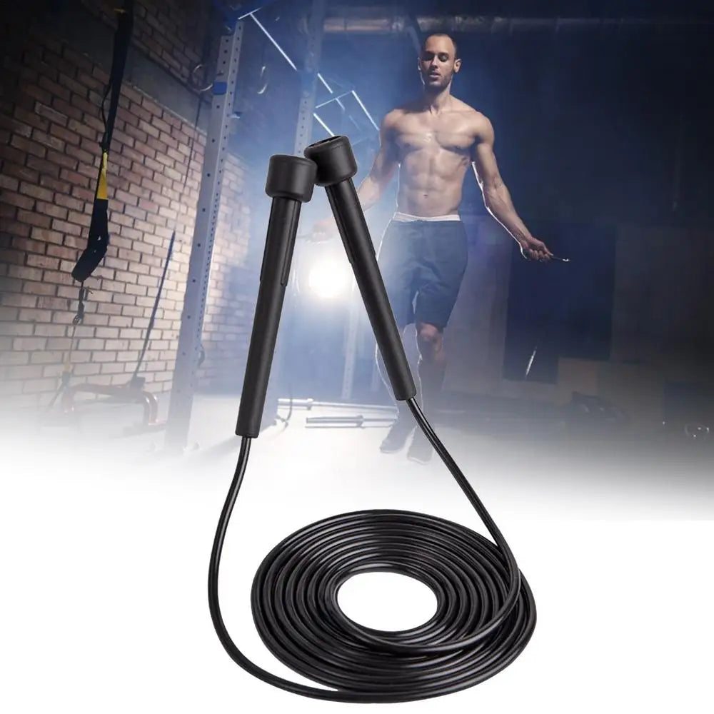 1pc 2.8m velocidade pular corda profissional adulto crianças ginásio pvc pular corda ajustável equipamentos de fitness treinamento boxe muscular