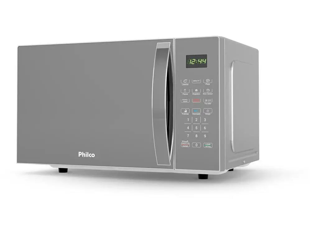 Microondas Espelhado Prata Philco 25L PMO28S - 220V